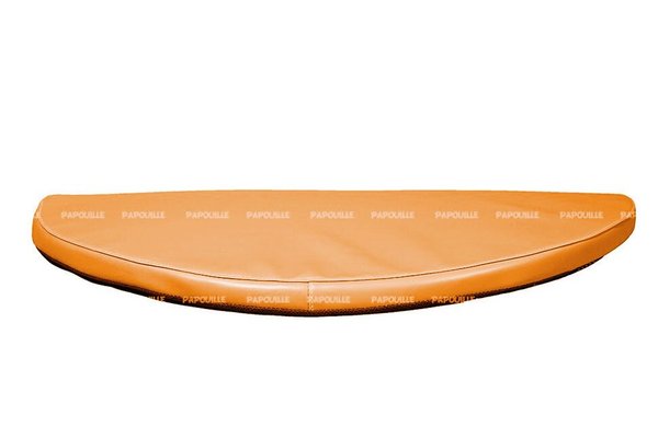 Motricité - Tapis de motricité bébé et enfant - Tapis 1/2 rond en mousse pvc 80 x 40 x 3cm orange