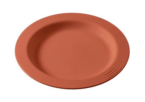 Assiette Matière Végétale ø18 cm Orange
