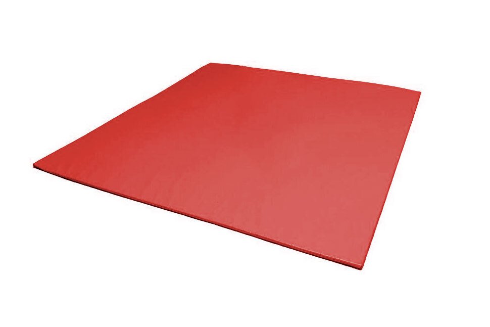 Tapis aire d'évolution en mousse pvc 120x150x2cm rouge