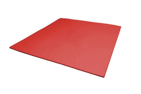 Motricité - Tapis de motricité bébé et enfant - Tapis aire d'évolution en mousse pvc 120x150x2cm rouge