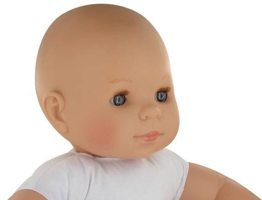 Jouets - Poupons, Peluches et Accessoires - Poupon Bébé taille réél corps mou 60 cm