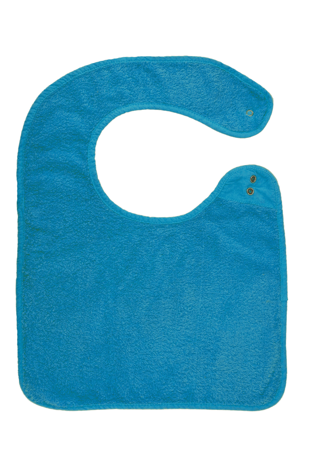 Bavoir à pression 30 X 40 cm - Bleu