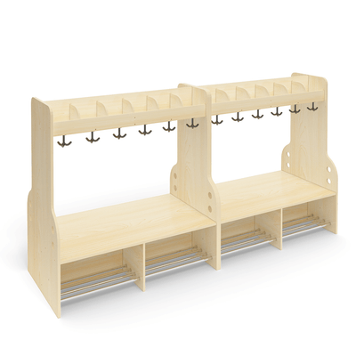 Mobilier - Banc vestiaire & Porte Manteaux - Vestiaire 16 rangements - Léonie