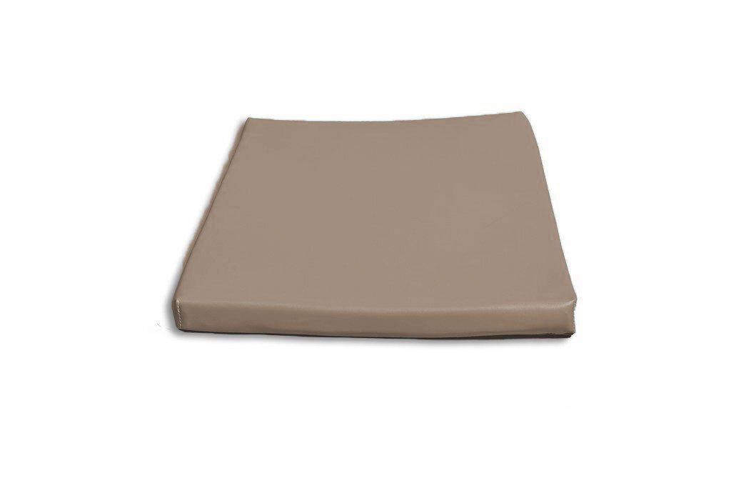 Matelas plat ep 4cm sur mesure Taupe