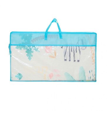 Motricité - Tapis de motricité bébé et enfant - Tapis de jeu pliable XXL réversible - animaux et ville