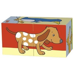 Jeux - Jeux Éducatifs et Puzzle - Puzzle de cube Animaux
