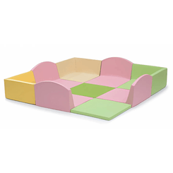 Mobilier - Espace bébé et rassemblement - Grand parc 9 pièces - 180 x 180 x 37 cm