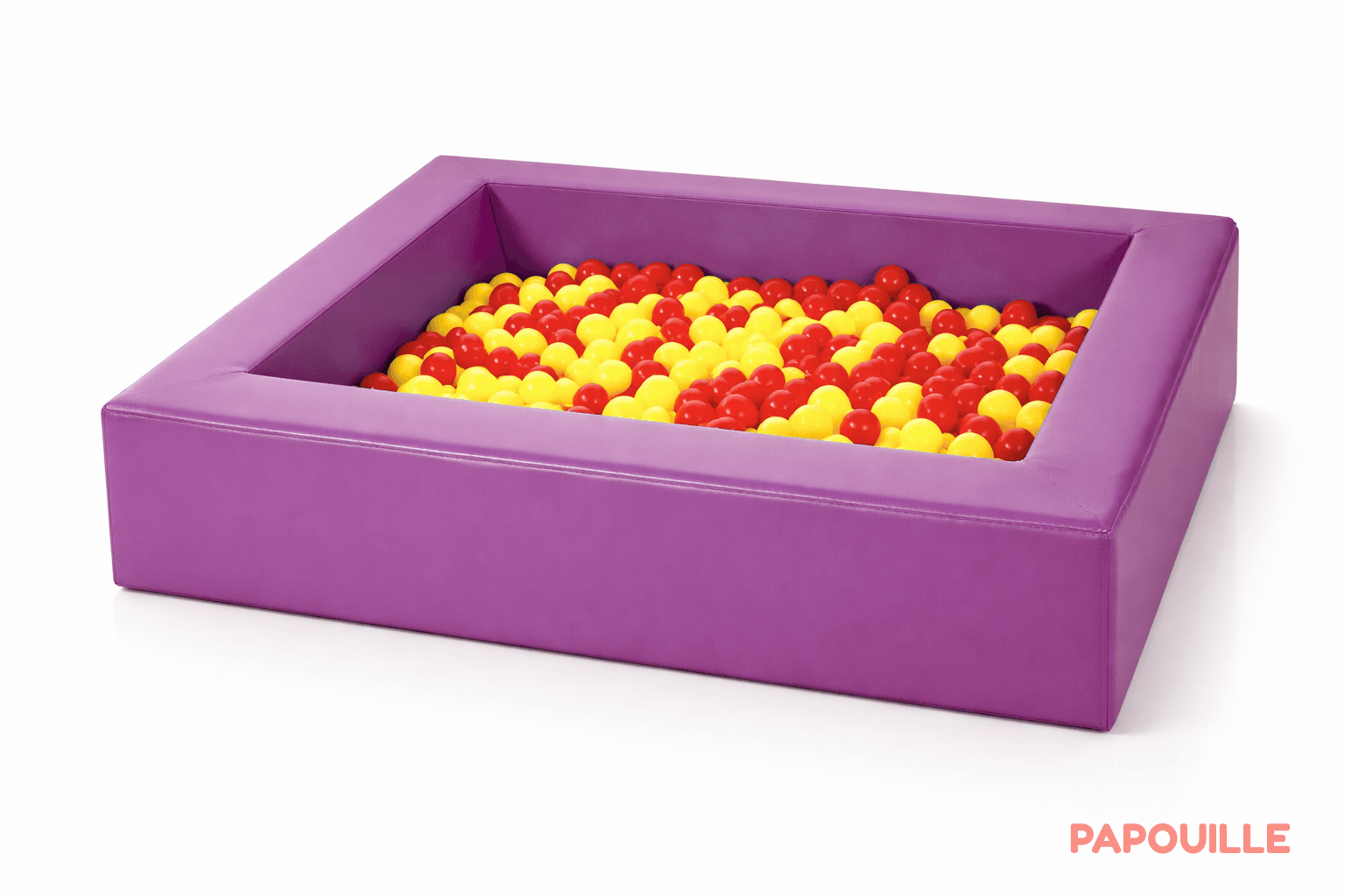 Piscine à balles en mousse revêtement pvc little groix