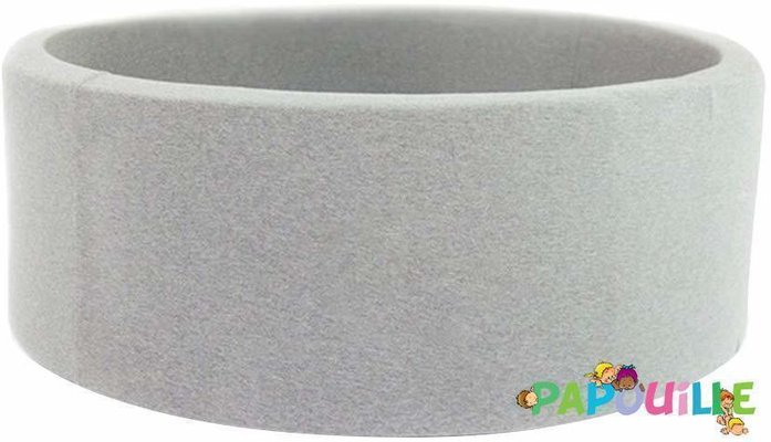 Motricité - Piscine à balles - Piscine à balles pour bébé avec 200 balles 90x30cm grise balle violet