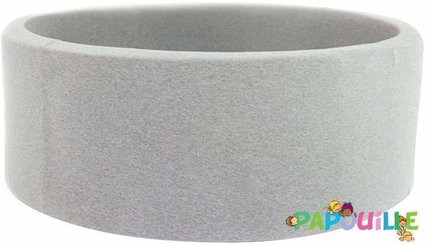 Motricité - Piscine à balles - Piscine à balles pour bébé avec 200 balles 90x30cm grise balle violet