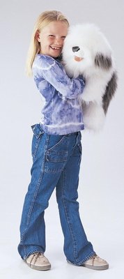 Jeux - Marionnettes, Théâtre  - Grande marionnette - Chien de berger