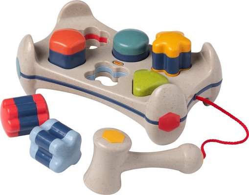Jouets - Jouets à Empiler ou à Encastrer - Banc a marteler - formes - tolo bio