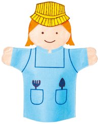 Jouets - Activités Manuelles et Marionnettes  - Lot de 12 Marionnettes - différents métiers