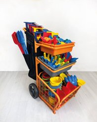 Jouets - Jouets d'Imitation et d'Imagination - Chariot multi-activités