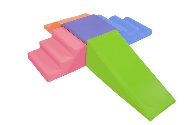 Motricité - Parcours de Motricité Crèche - Kit de modules d'initiation tipas relié par velcro en mousse v2 pvc
