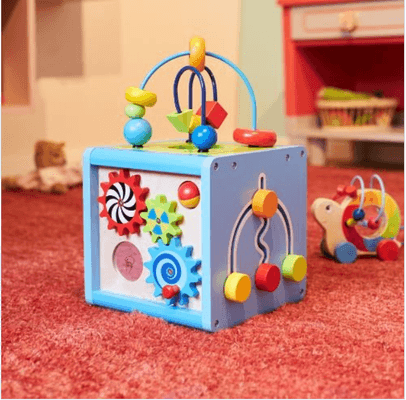 Motricité - Motricité Fine - Cube d'activités - enfant