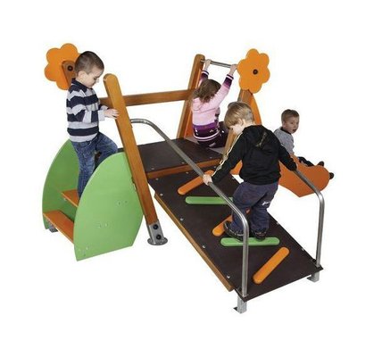 Mobilier - Aire de jeux et structure extérieure - Aire de jeu enfant extérieur mini pouss grimpe montage en surface