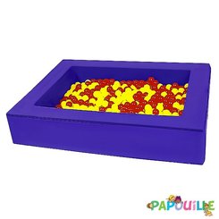 Motricité - Piscine à balles - Piscine à balles en mousse revêtement pvc little groix