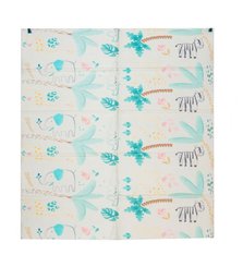 Motricité - Tapis de motricité bébé et enfant - Tapis de jeu pliable XXL réversible - animaux et ville