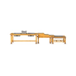 Mobilier - Mobilier extérieur - Set de 3 tables d'eau en plein air