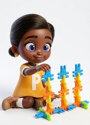 Jouets - Jeux de Construction - Kit de construction buni 74 pièces