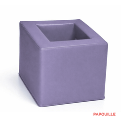 Mobilier - Meuble en mousse et Pouf - Cube de rangement 28 cm - Parme
