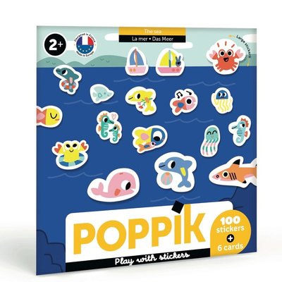 Jeux - Loisirs Créatifs  - Box stickers - animaux de la mer