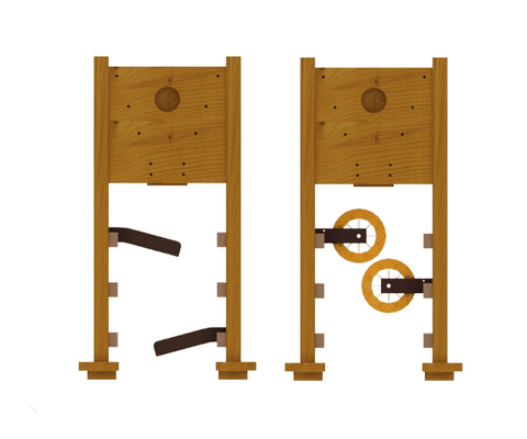 Mobilier - Aire de jeux et structure extérieure - Set de 2 jeux de sable