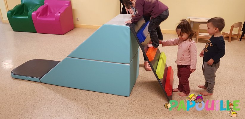 Motricité - Parcours de Motricité Maternelle - Parcours de motricité 4 en 1