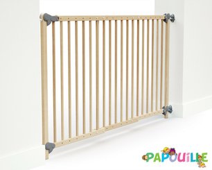 Médical et Prévention - Barrières de Sécurité Enfant - Barriere de securite 73-152cm naturel