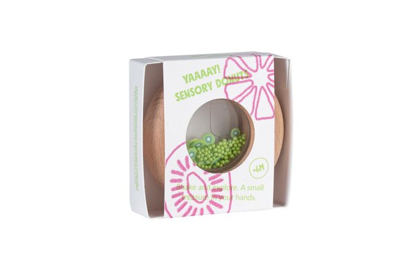 Jouets - Hochets et Jouets Sensoriels - Donut sensoriel - Kiwis