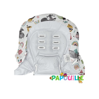 Puériculture - Coussin, Housse et accessoires pour Chaises, Transats - Coussin de rechange pour chaise haute prima pappa follow me Dino