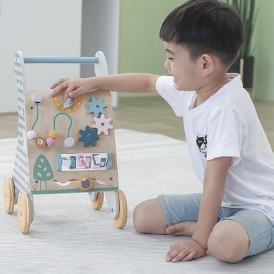 Jeux - Porteurs, Draisiennes, Marcheurs - Marcheur en bois éducatif