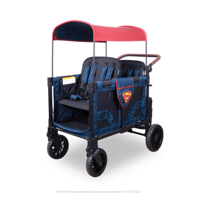 Puériculture - Poussette - Poussette wagon 4 places - Superman - 6 mois +