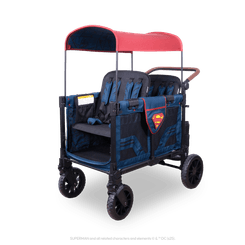 Puériculture - Poussette - Poussette wagon 4 places - Superman - 6 mois +