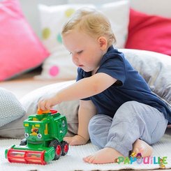 Jouets - Garages, Voitures et Circuits pour Enfant - Véhicule miniature moissonneuse batteuse