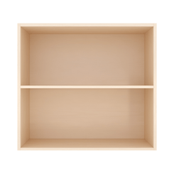 Mobilier - Meuble de rangement scolaire - Meuble de rangement mural 2 cases - Béa