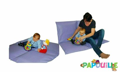 Mobilier - Tabouret et Assise au sol - Coussin assise 2 places malouine