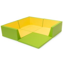 Mobilier - Espace bébé et rassemblement - Grand parc carré avec entrée