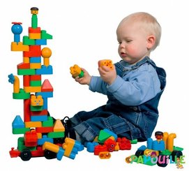 Jouets - Jeux de Construction - Mes premiers block de construction - m