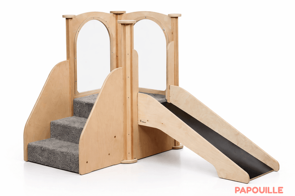 Mobilier - Structure de motricité / activité intérieur - Aire de jeux avec toboggan