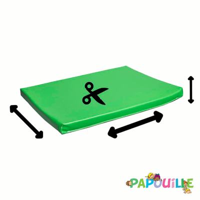 Motricité - Tapis de gym sur mesure - Tapis en mousse sur mesure épaisseur 3cm /m2 - Foot