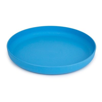 Repas - Assiettes Enfants et à Compartiments - Assiette plate en pla diam. 17,8 bleu