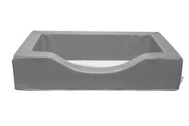 Couchage - Couchette Empilable pour Bébé et Enfant, Lit Gain de Place - Lit couchette en mousse pvc pour matelas 60x120cm gris