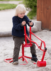 Jeux - Jeux extérieurs - Pelleteuse enfant 4 à 10 ans