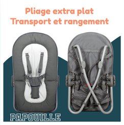 Puériculture - Transat Bébé, Balancelle Bébé - Transat bébé crèche 5 points