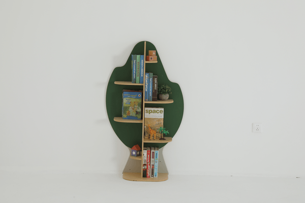 Mobilier - Meuble de rangement scolaire - Etagère murale - Décoration Arbre