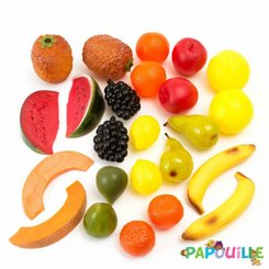 Jouets - Jouets d'Imitation et d'Imagination - Les 24 fruits