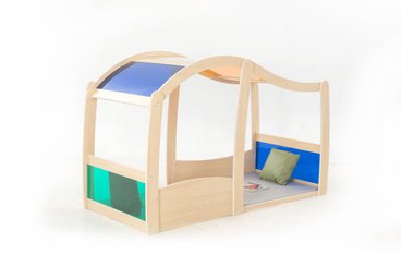 Mobilier - Cabane enfant - Maison de jeu arc en ciel
