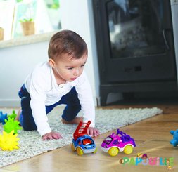 Jouets - Garages, Voitures et Circuits pour Enfant - Lot de 4 mini véhicules